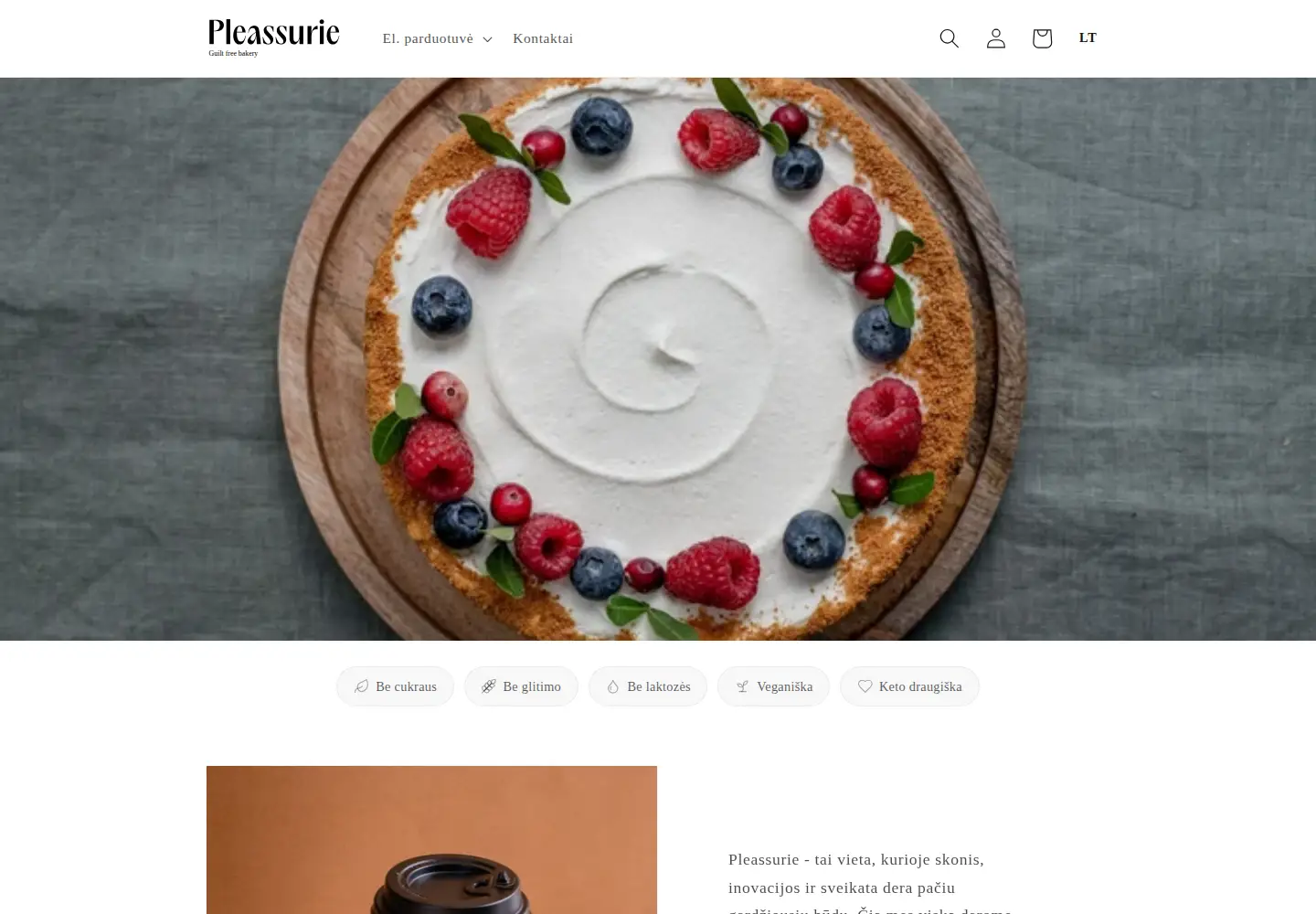 Screenshot of pleassurie.com