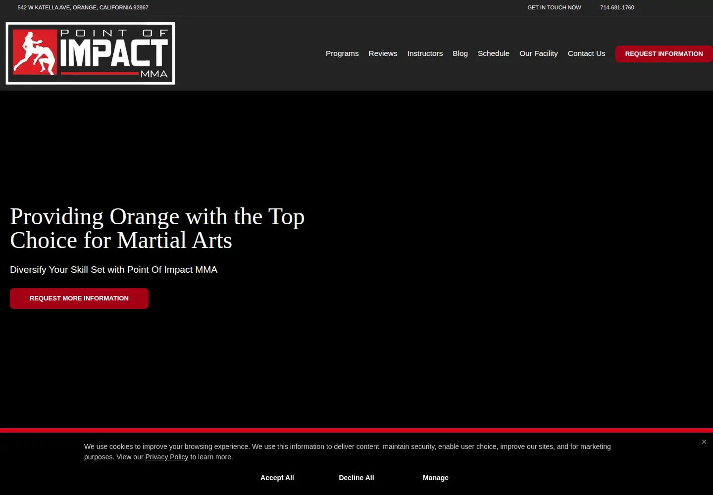 Screenshot of poimma.com