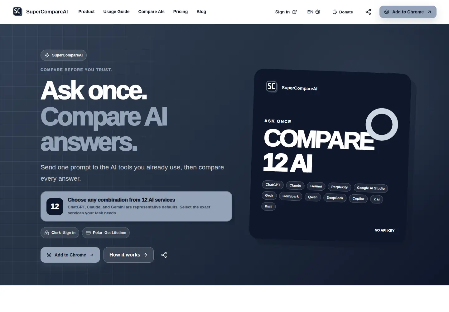 Screenshot of promptlatte.com