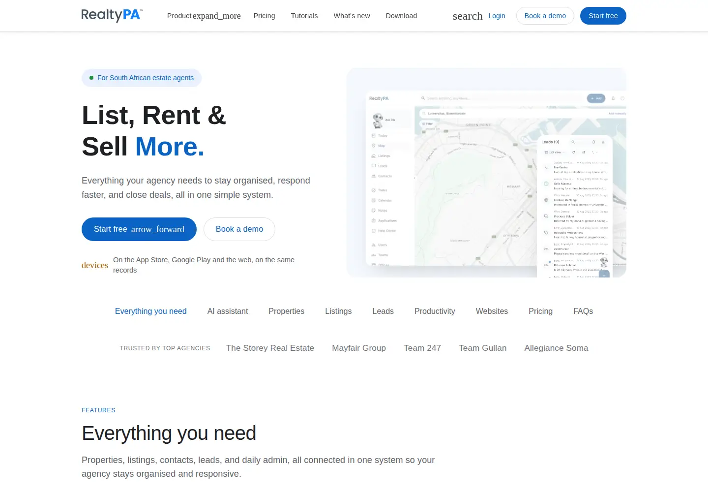Screenshot of realtypa.com