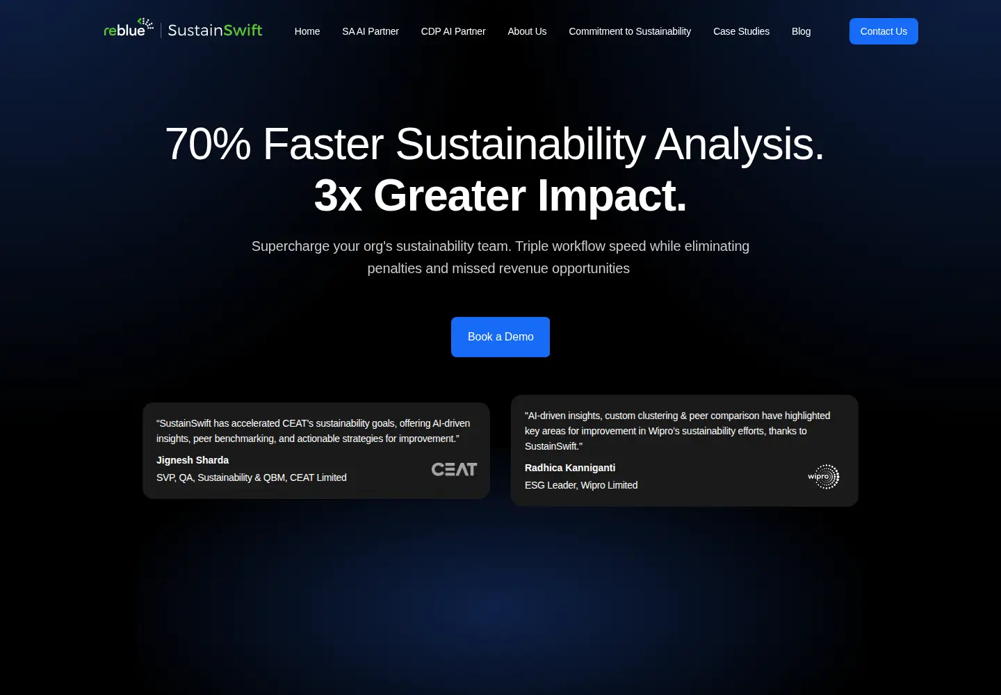 Screenshot of reblueventures.com
