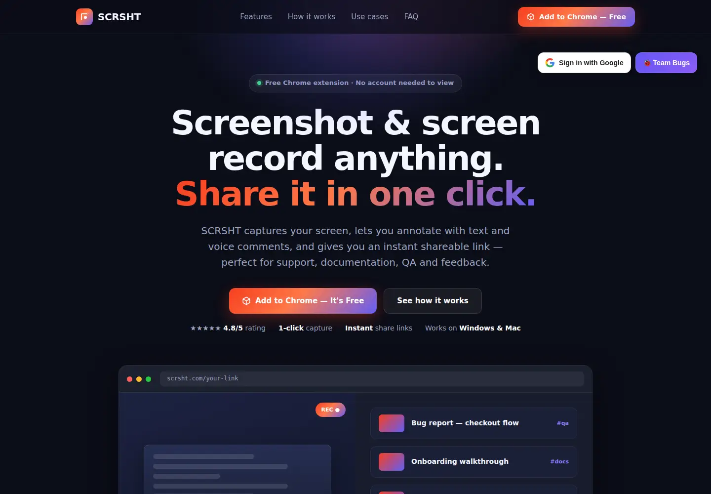 Screenshot of scrsht.com
