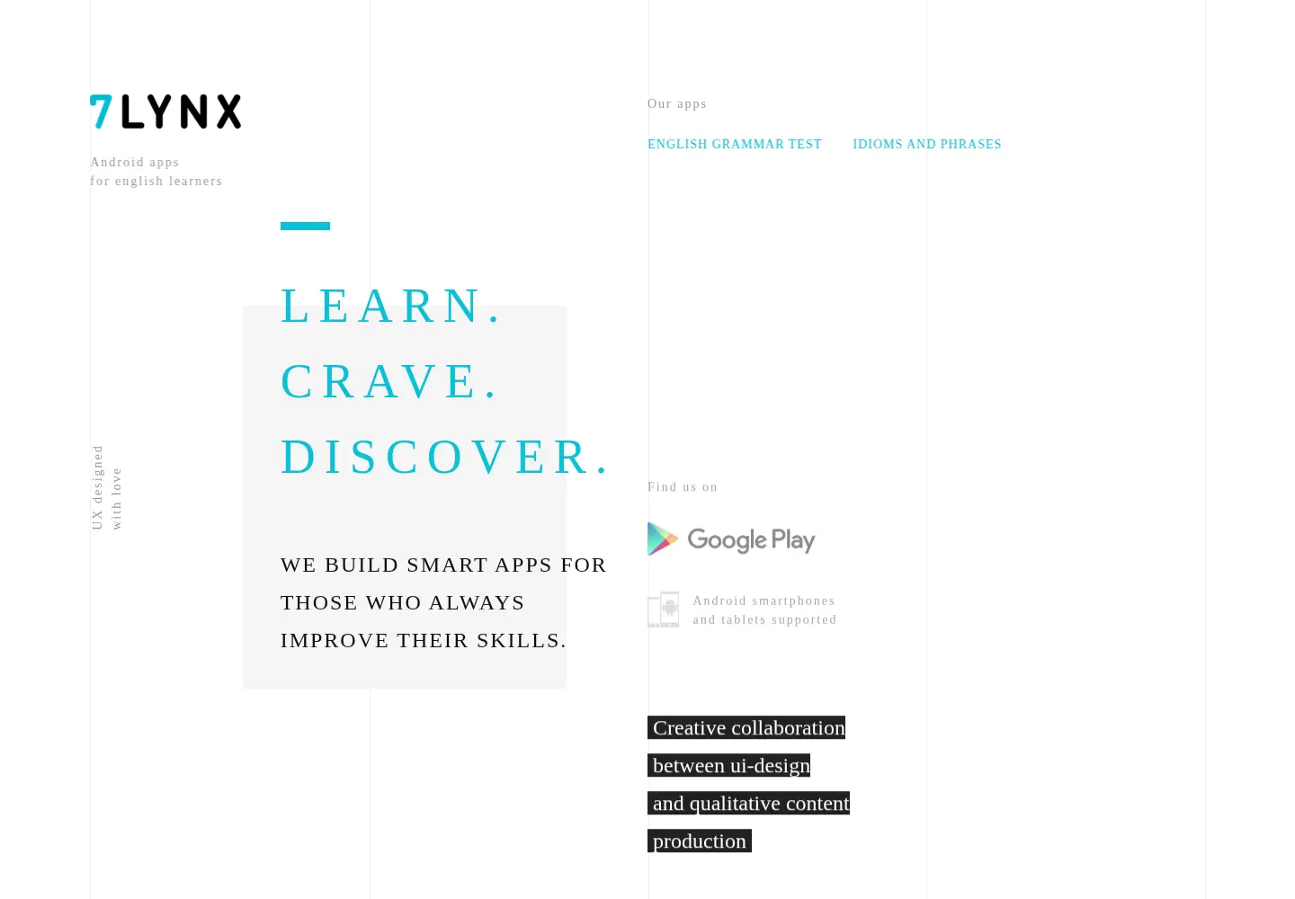 Screenshot of sevenlynx.com