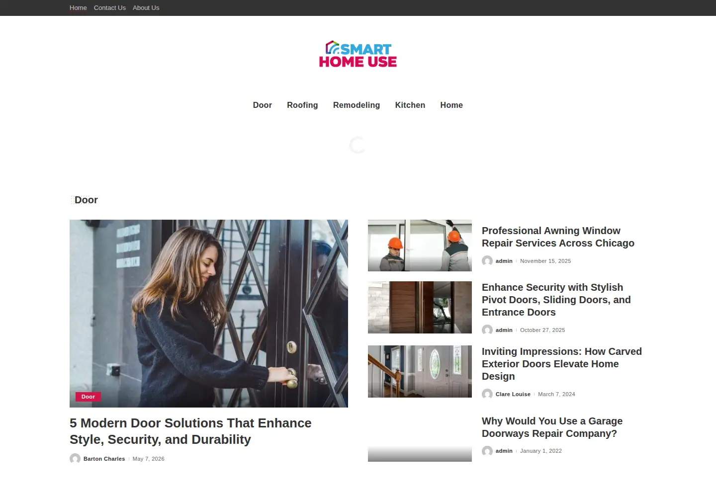 Screenshot of smarthomeuse.com