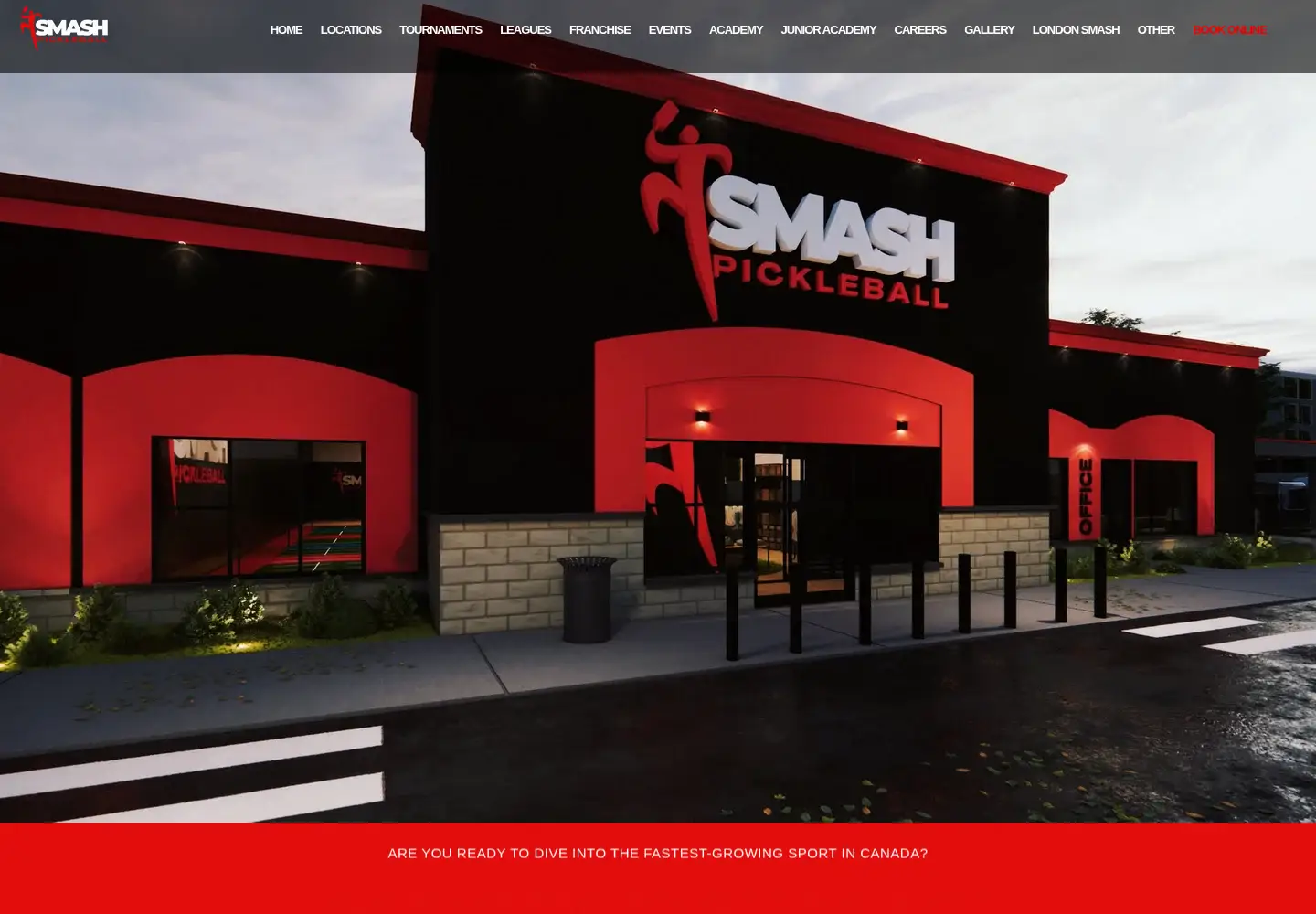 Screenshot of smash-pb.com