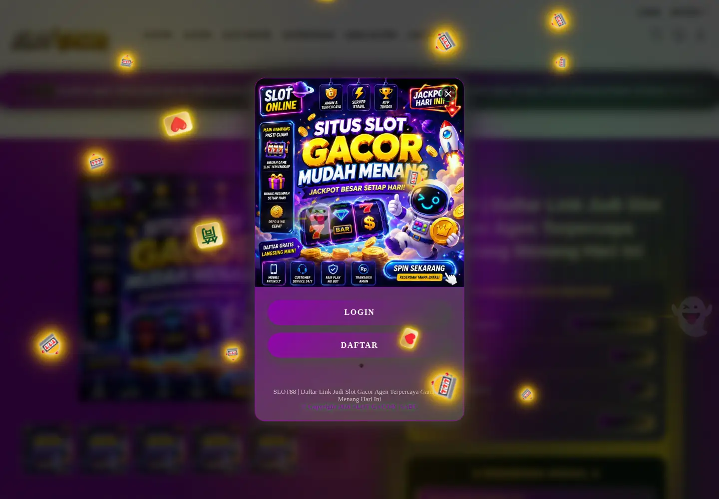 Captured homepage of staytonevents.com in the current scan