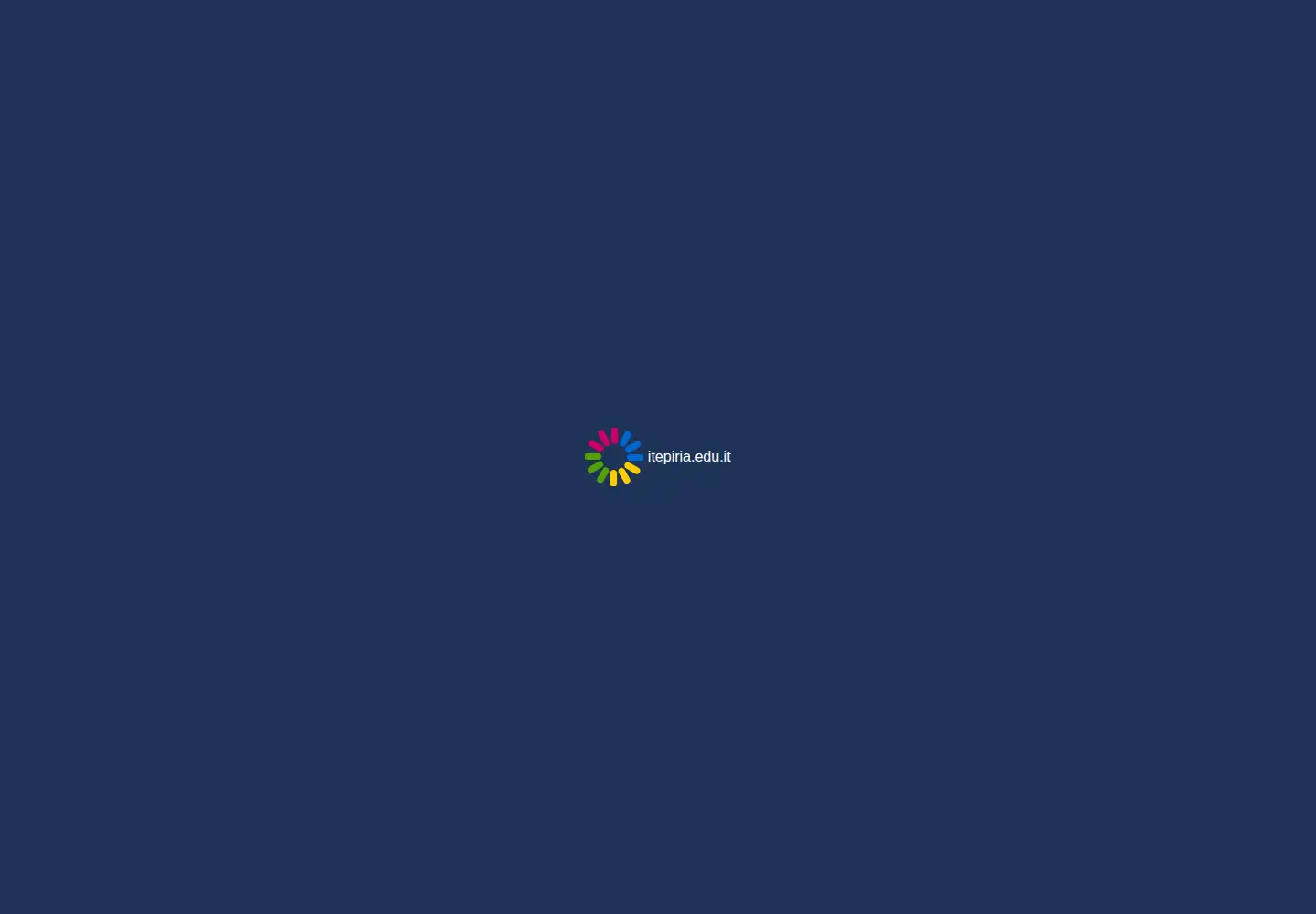 Screenshot of itepiria.edu.it