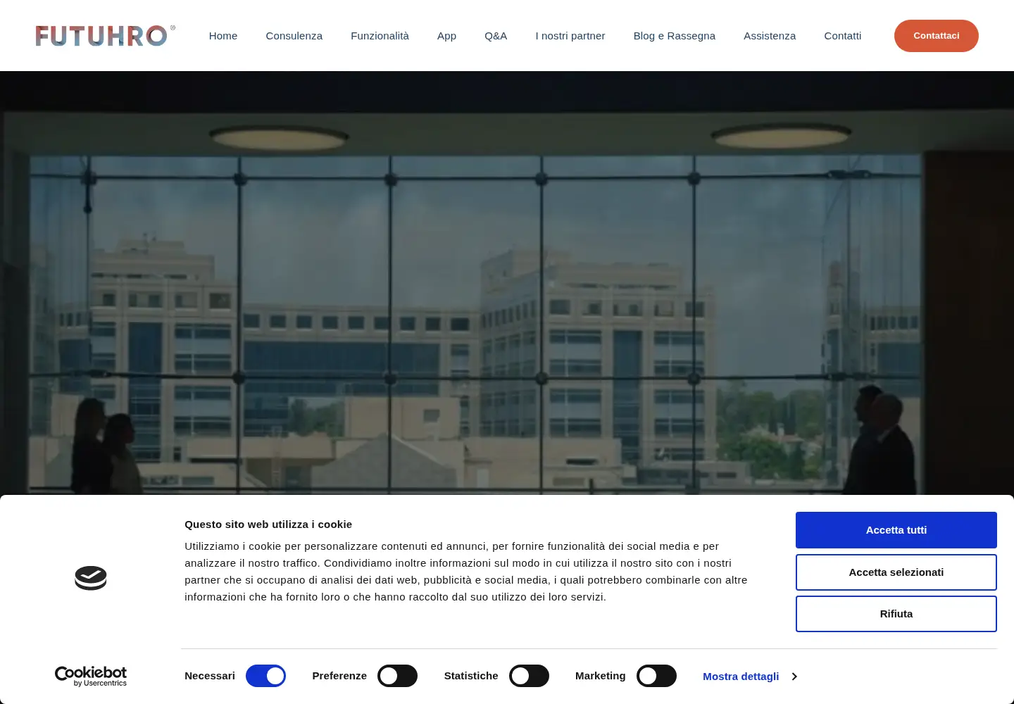Screenshot of futuhro.it