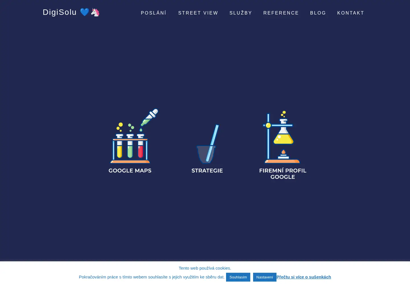 Captured homepage of digitalsolution.marketing in the current scan