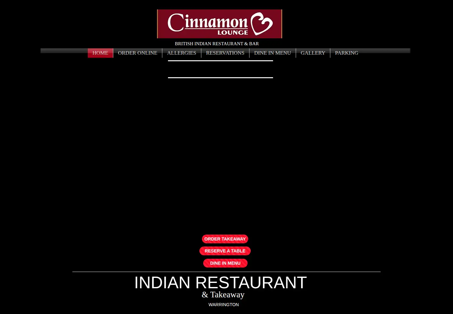 Screenshot of cinnamonlounge.net