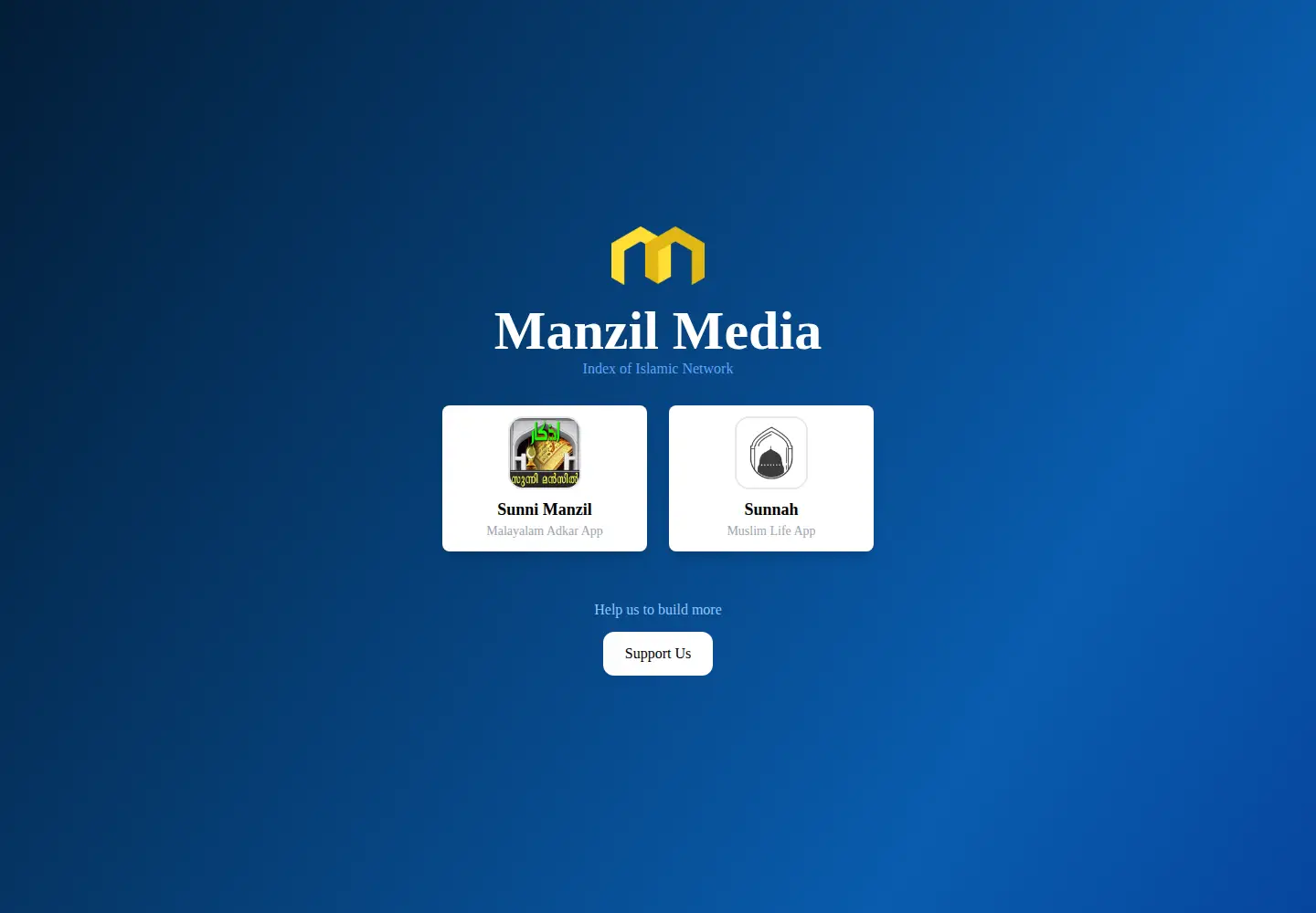 Screenshot of manzilmedia.net
