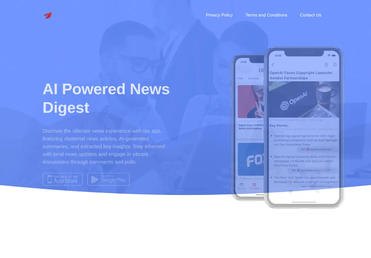 Captured homepage of letmeknow.news in the current scan