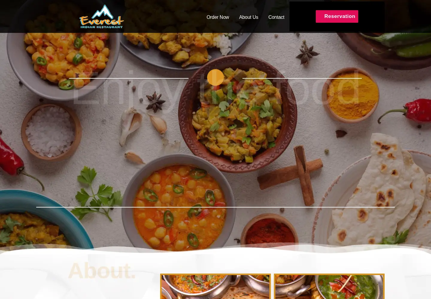 Screenshot of everestindian.co.nz