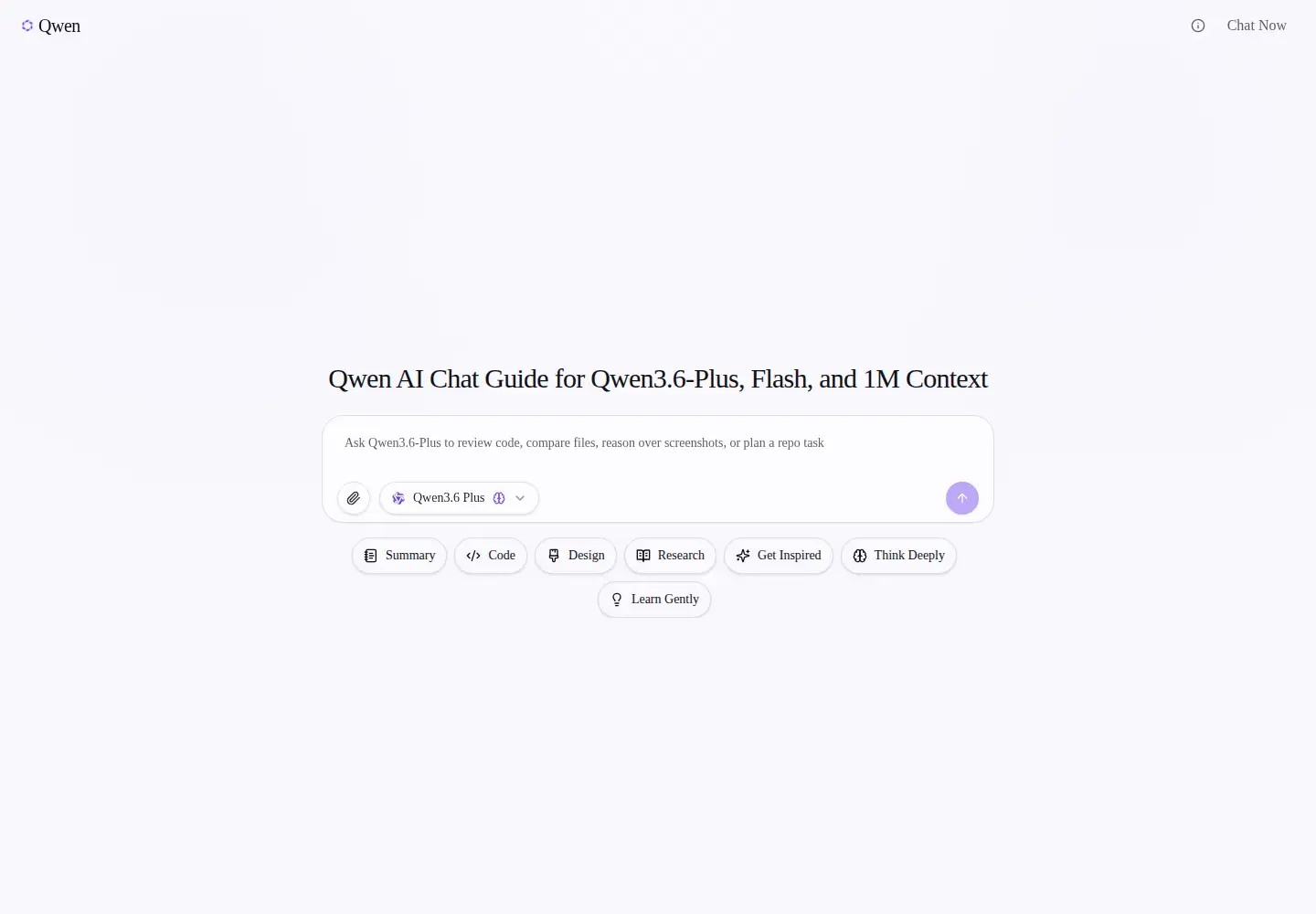 Screenshot of qwenchat.online