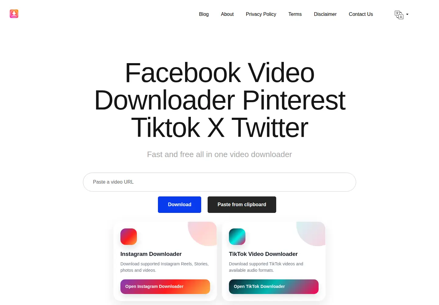 Screenshot of videodownload.online