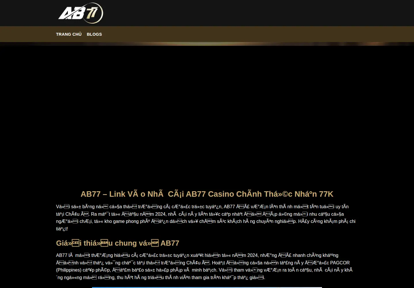 Screenshot of ab77vn.org