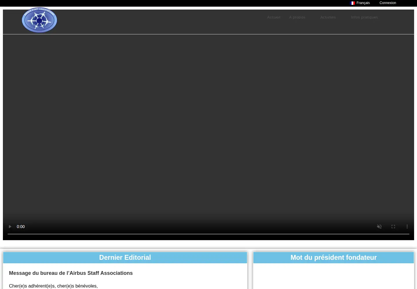 Screenshot of airbus-staff-associations.org