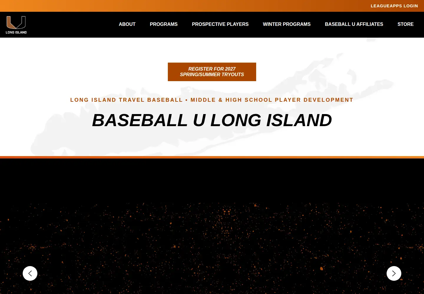 Screenshot of baseballuli.org