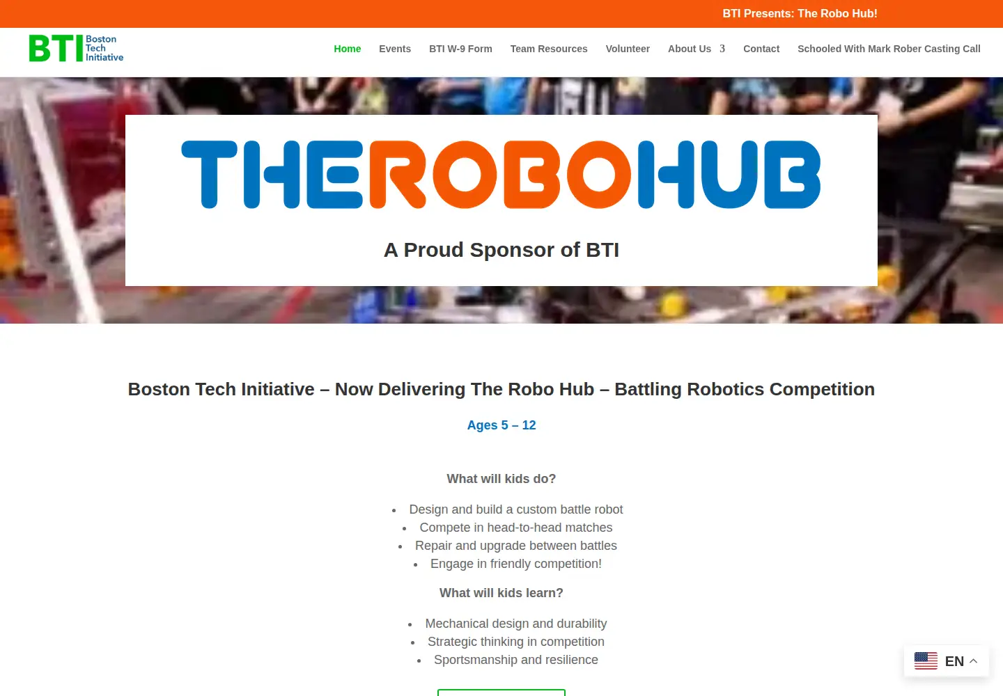 Screenshot of bostontechinitiative.org