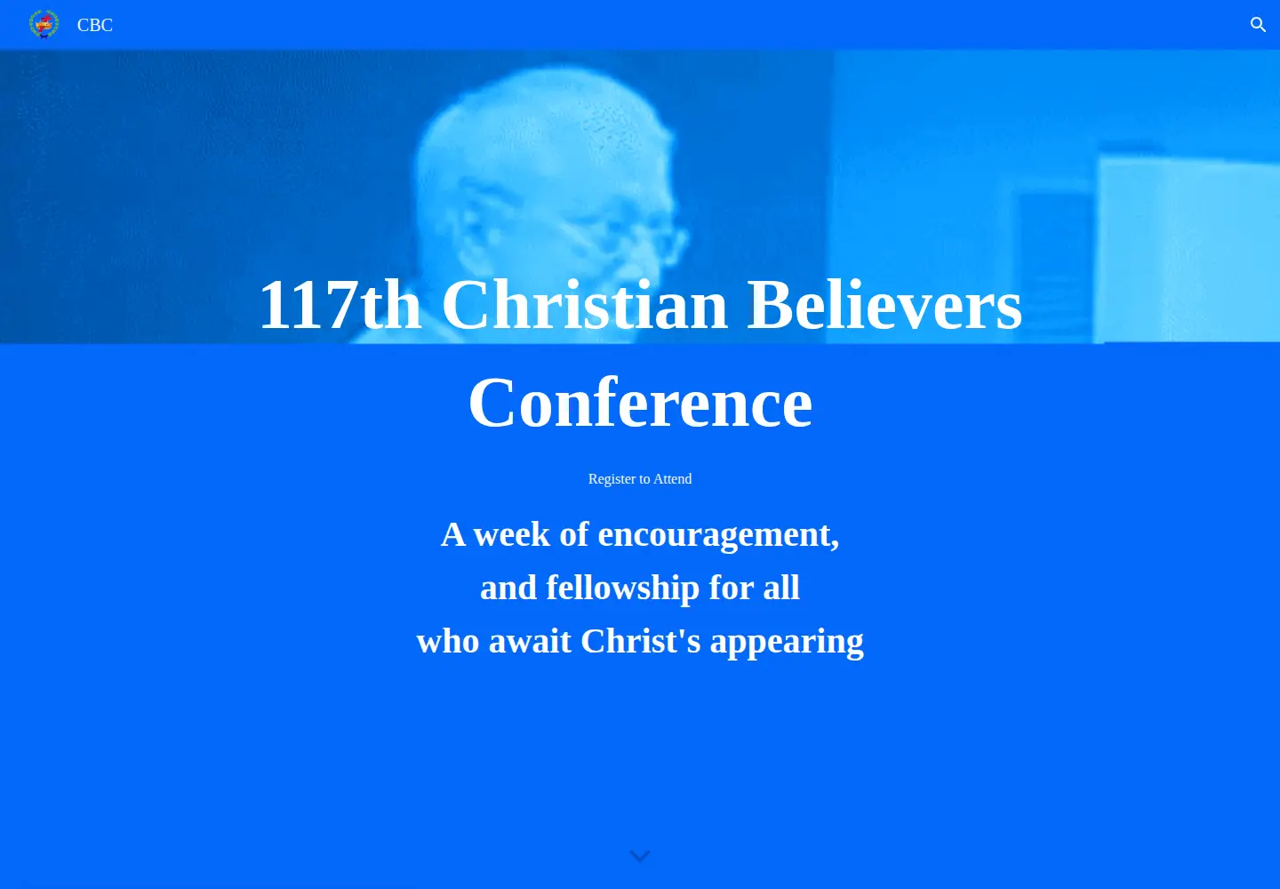 Screenshot of christianbelieversconference.org