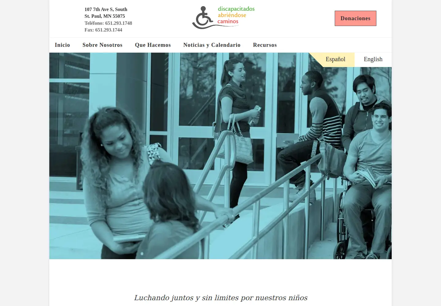 Screenshot of dacfamilycenter.org