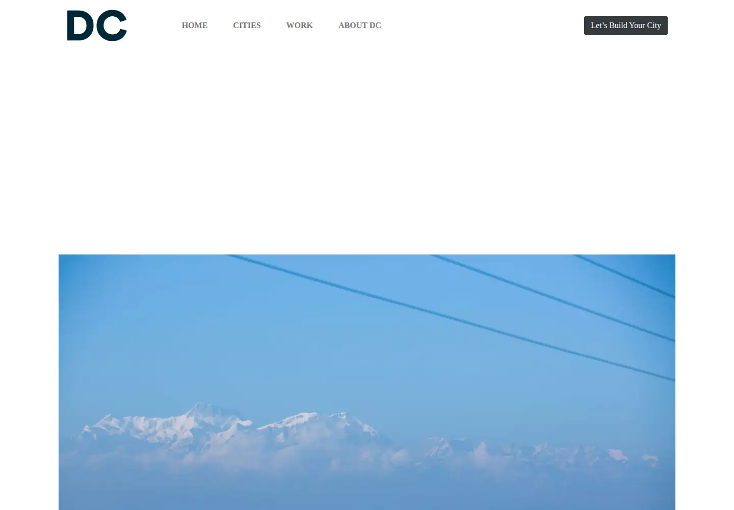 Screenshot of dreamcities.org