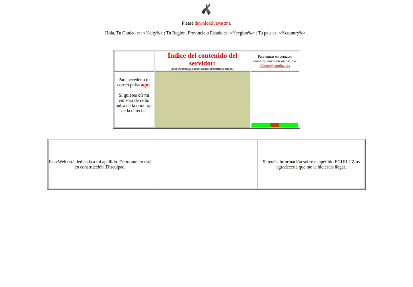 Screenshot of eguiluz.org