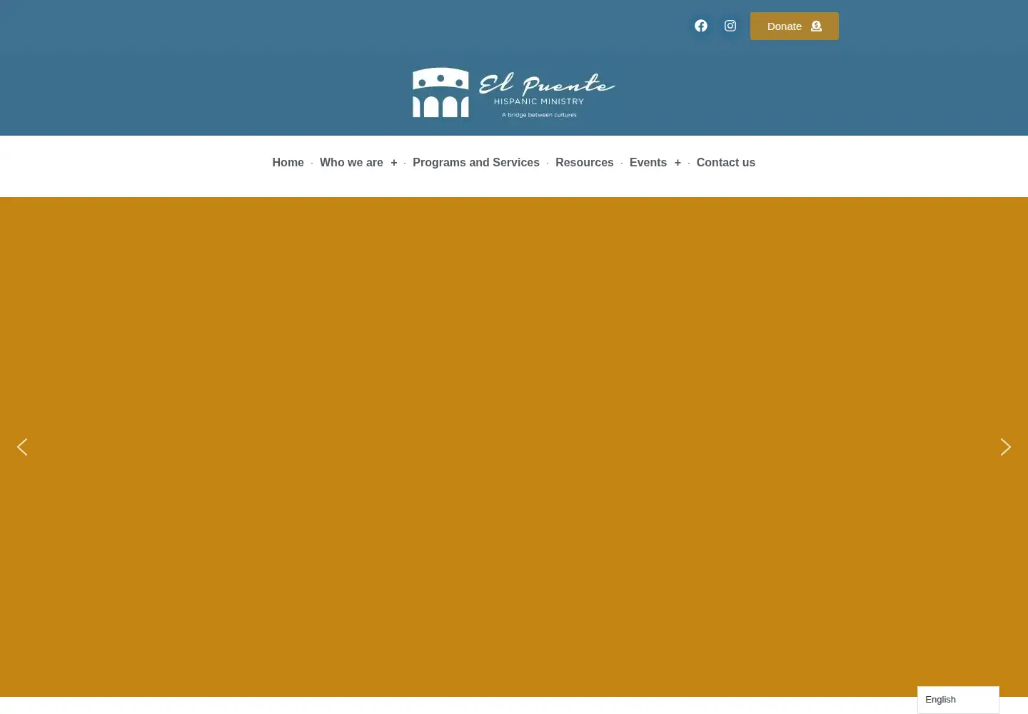 Screenshot of elpuentemo.org