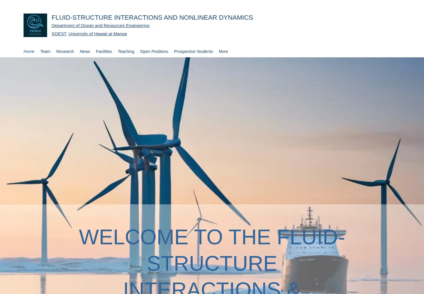 Captured homepage of fsilab.org in the current scan