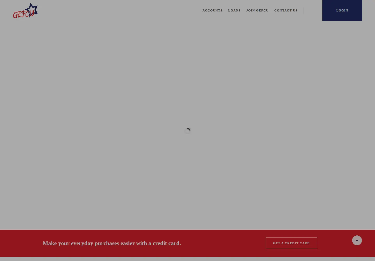 Screenshot of gefcu.org