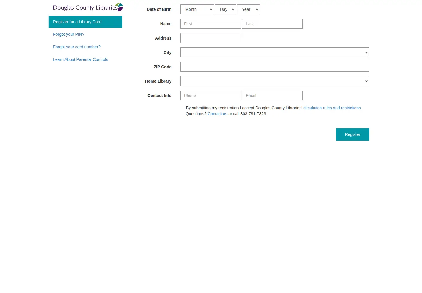 Screenshot of getacard.org