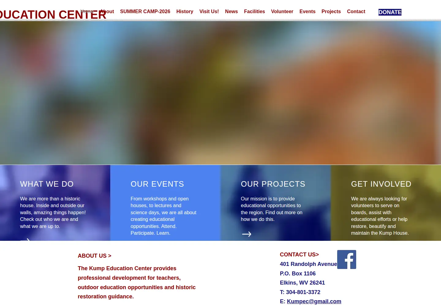 Screenshot of kumpeducationcenter.org