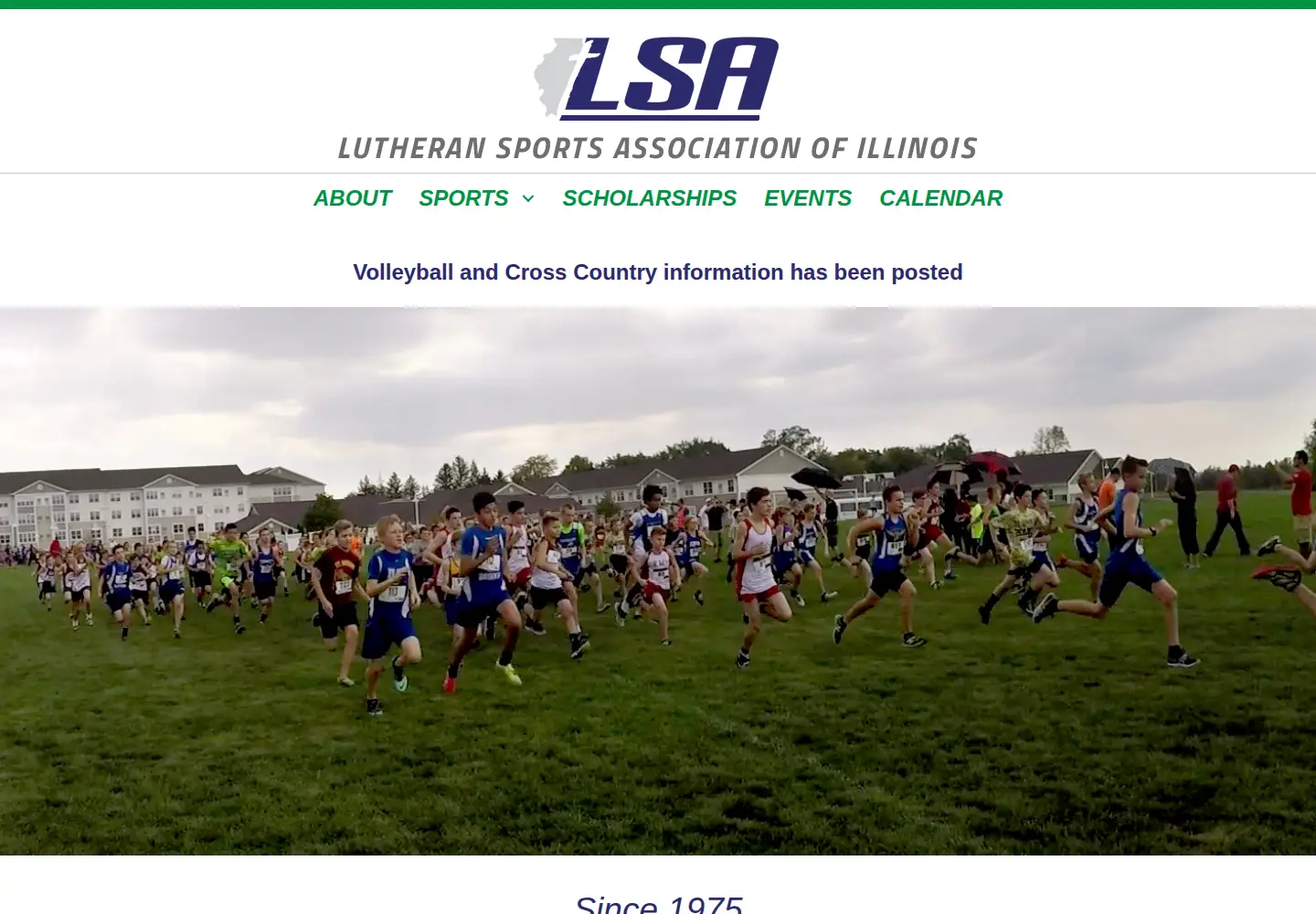 Screenshot of luthsports.org