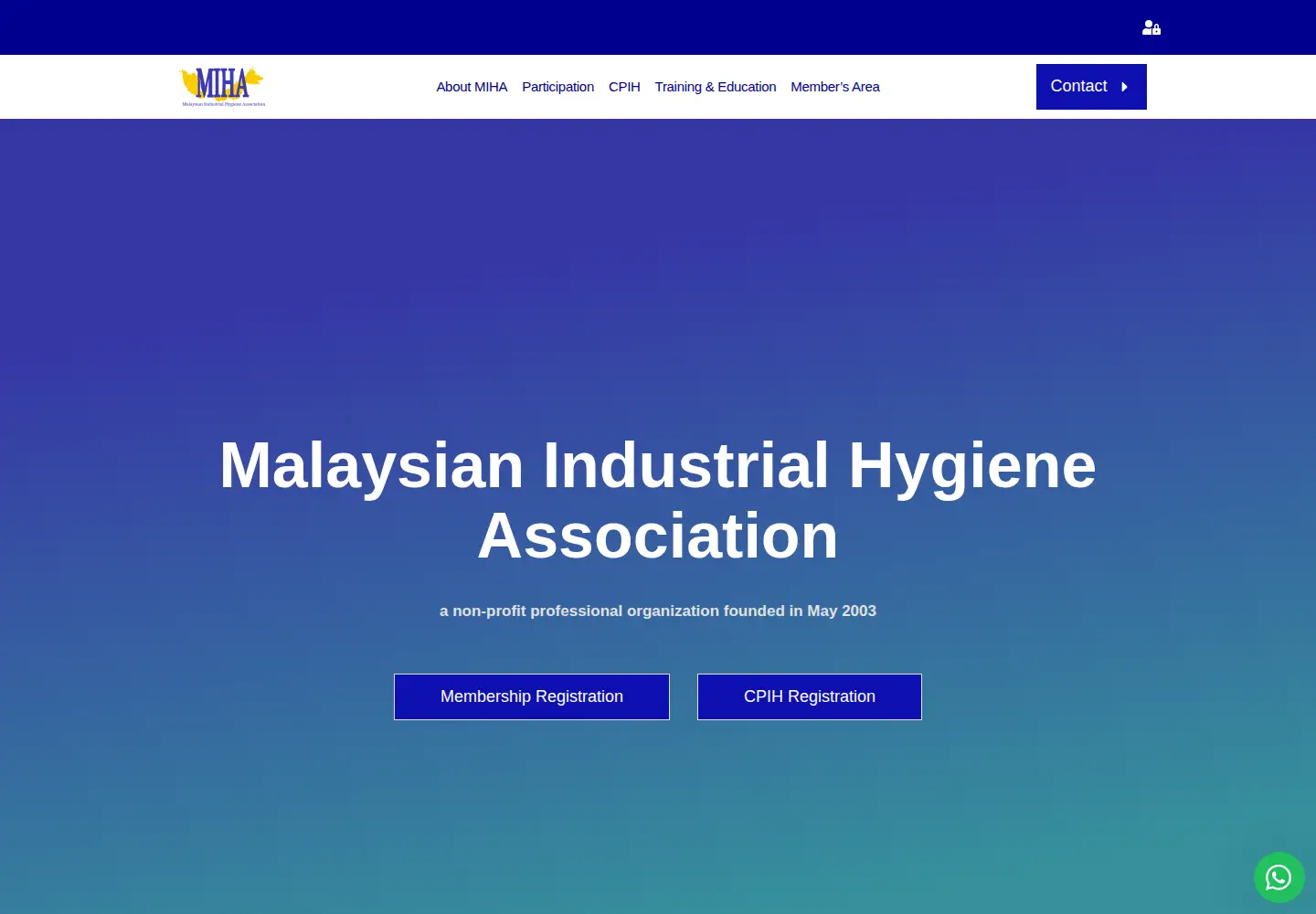 Screenshot of miha2u.org