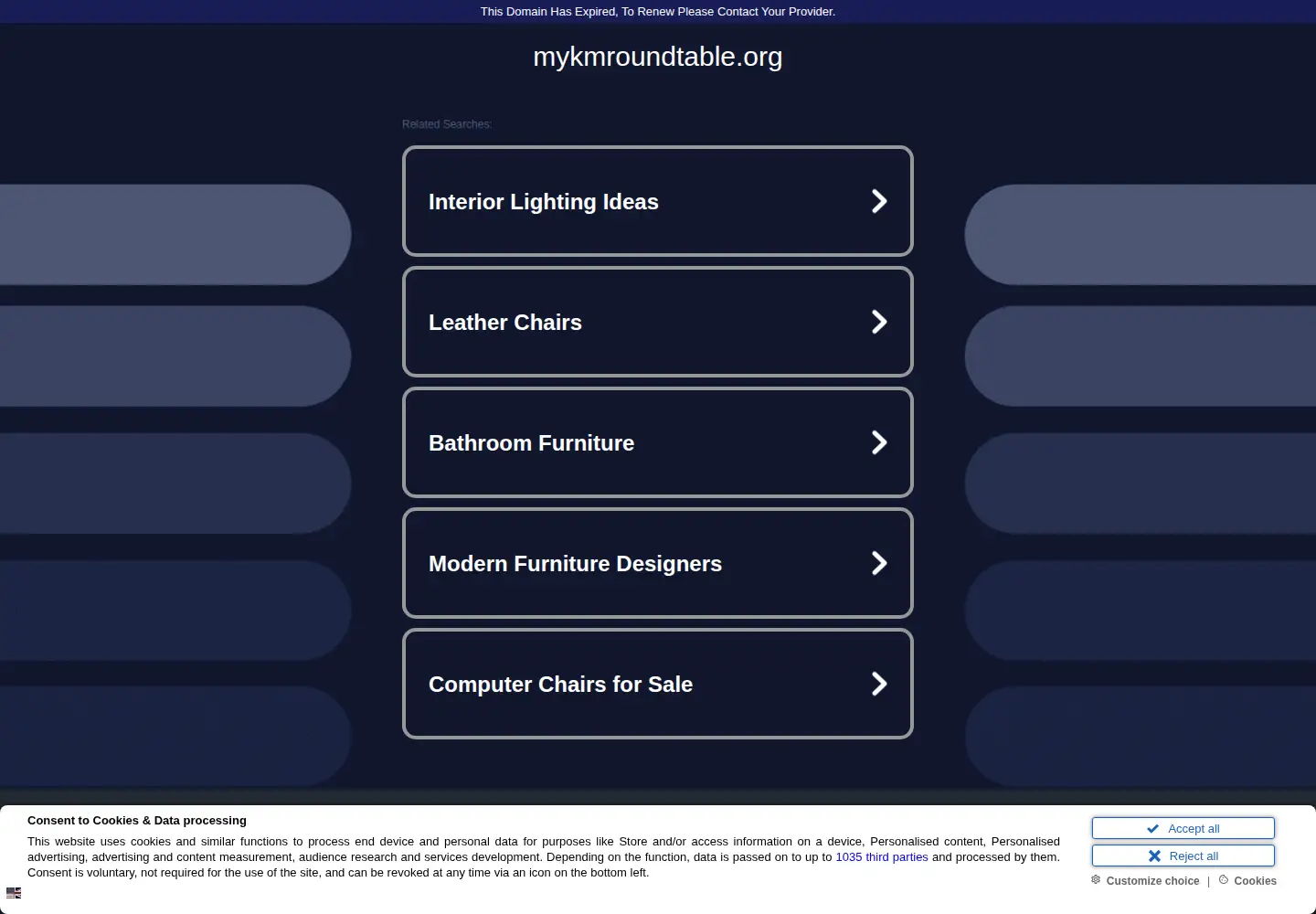 Screenshot of mykmroundtable.org