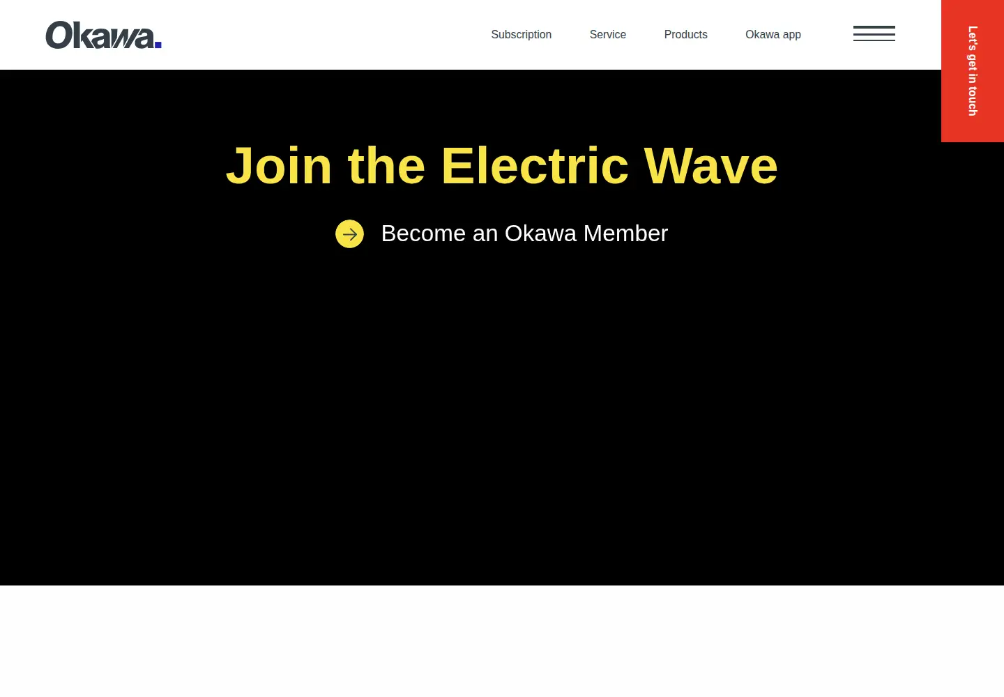 Screenshot of okawa.org