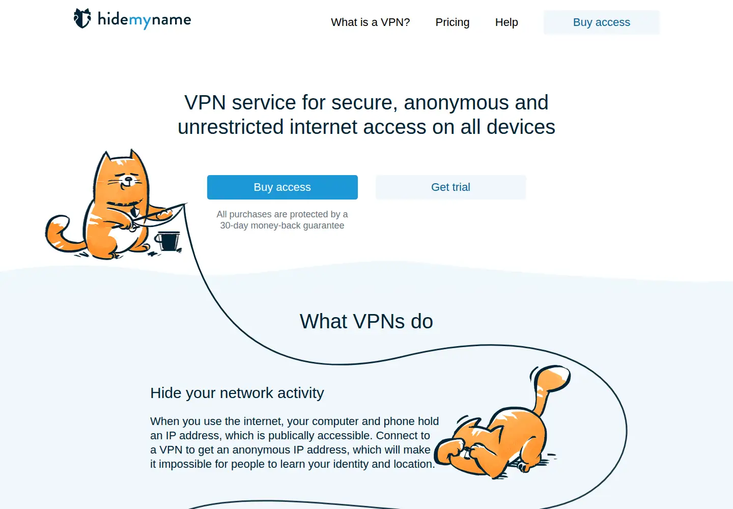 Screenshot of proxyfly.org