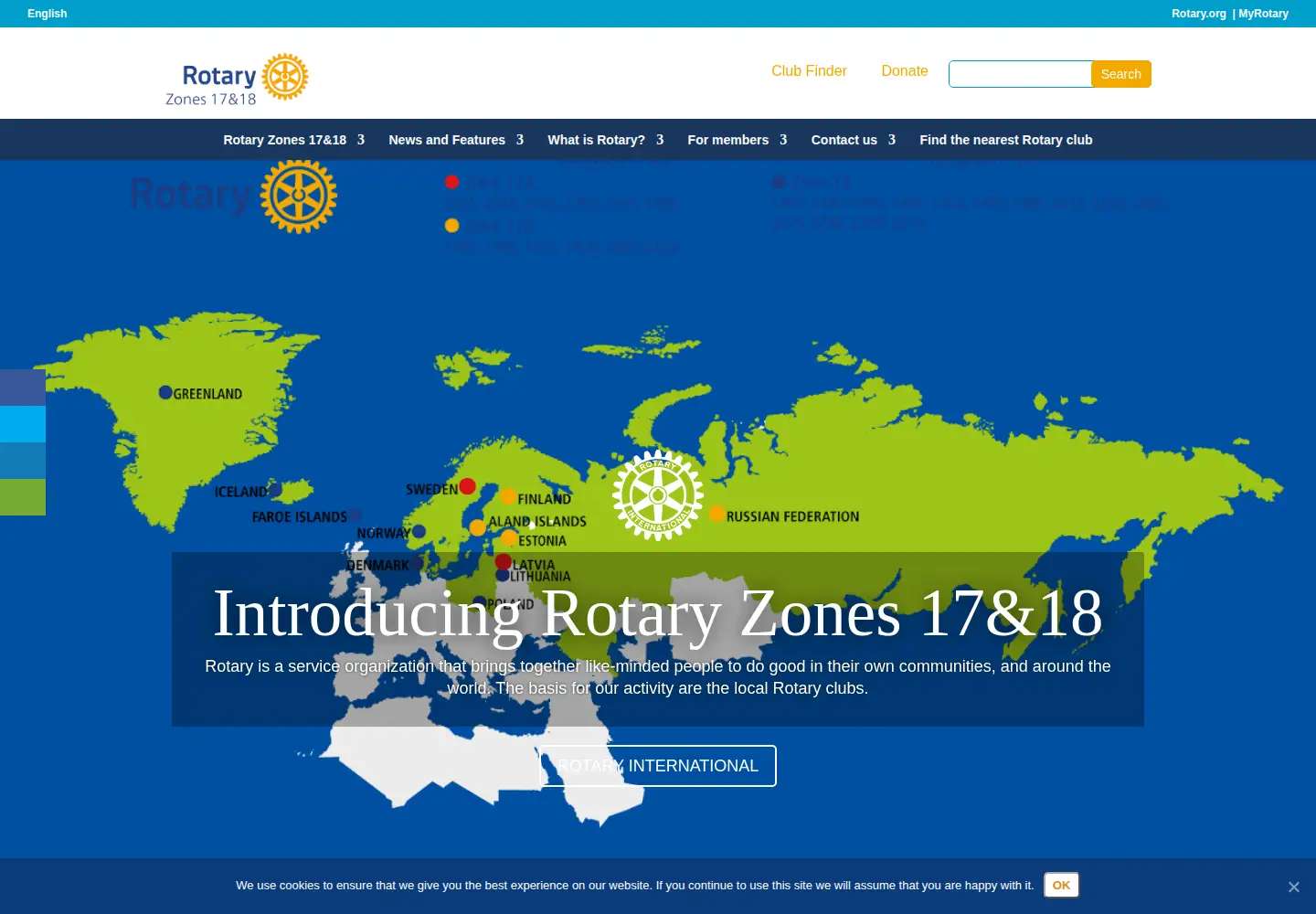 Screenshot of rotaryzones17-18.org
