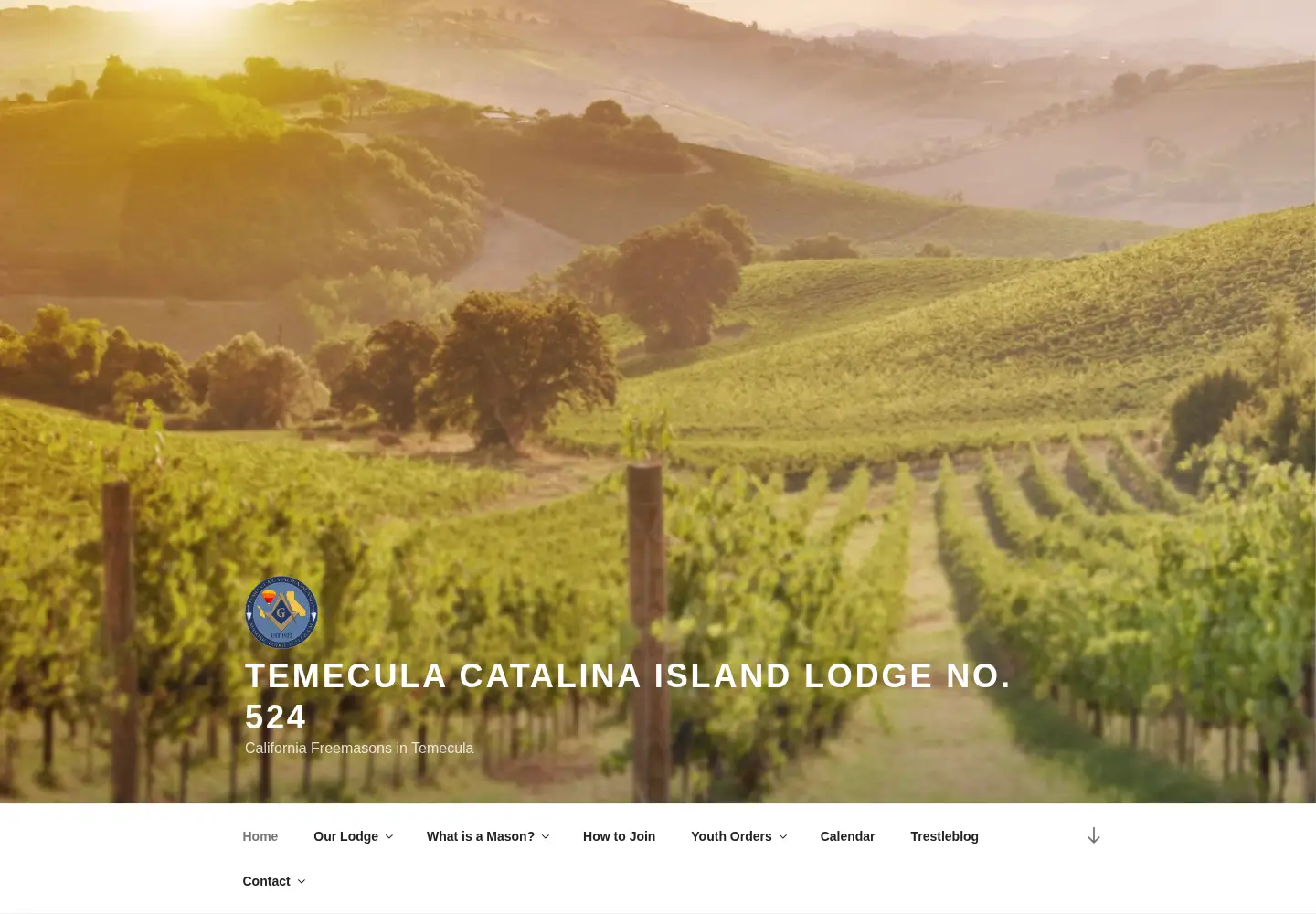 Screenshot of temeculamasons.org