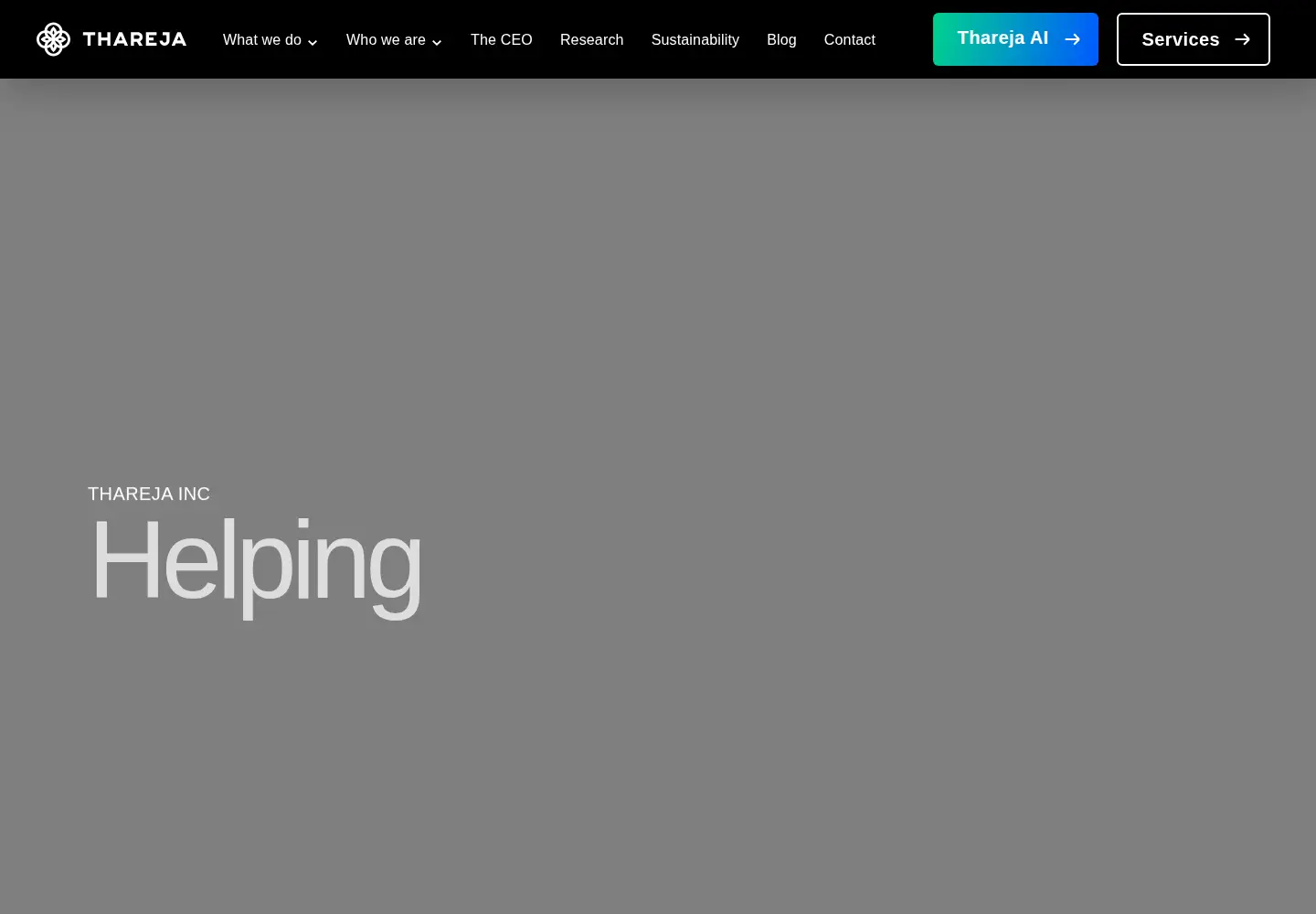 Screenshot of thareja.org