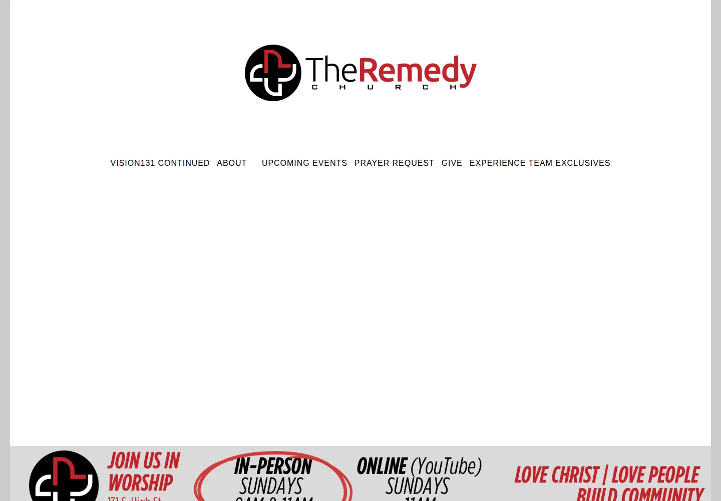 Screenshot of theremedynation.org