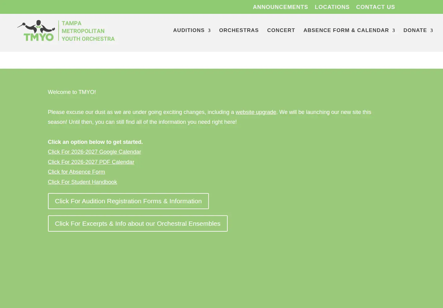 Screenshot of tmyo.org