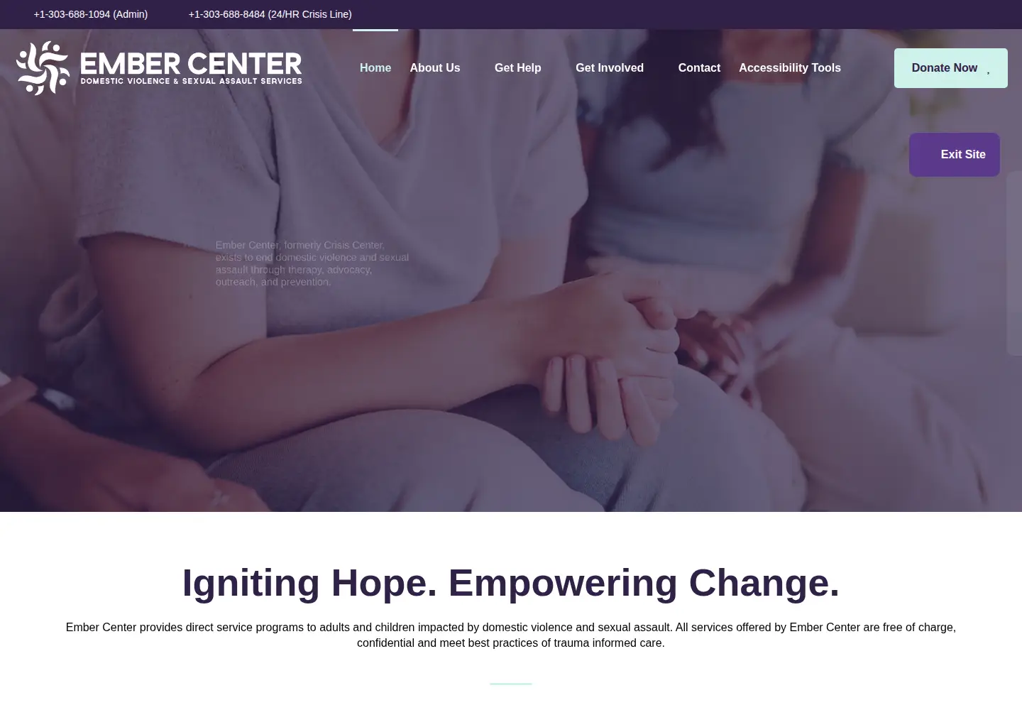 Screenshot of twcfoc.org
