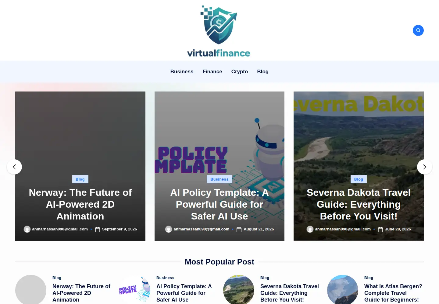 Screenshot of virtualfinance.org