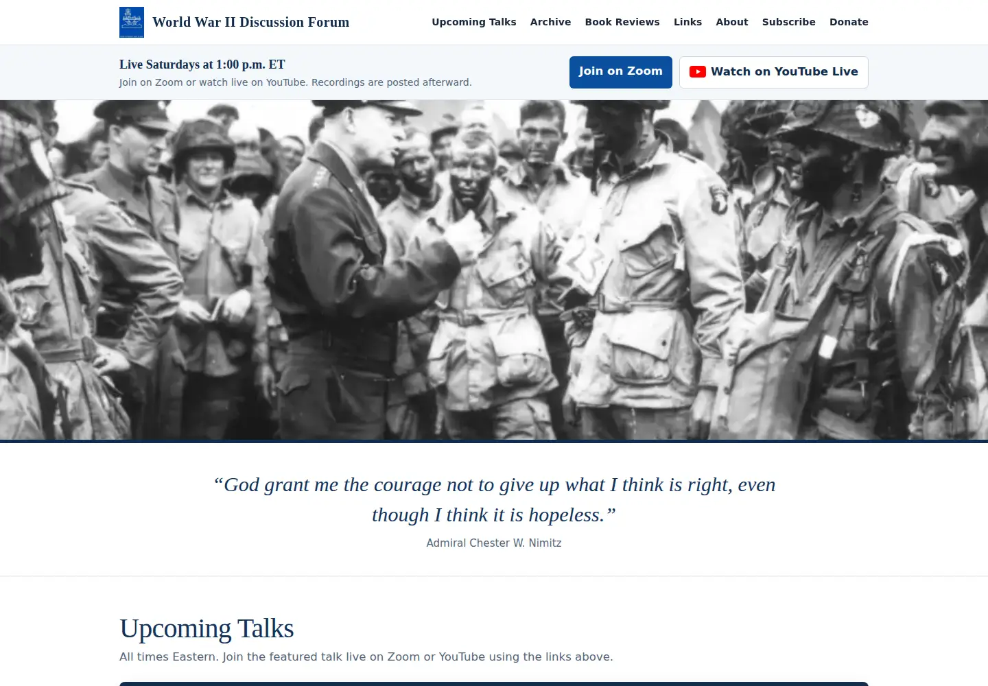 Screenshot of wwiidf.org
