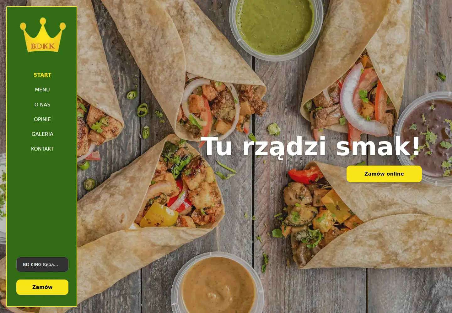 Screenshot of bdkingkebab.pl