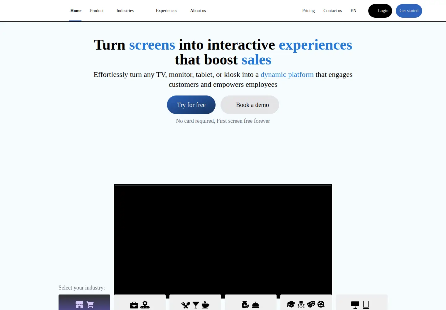 Screenshot of screenflex.pro