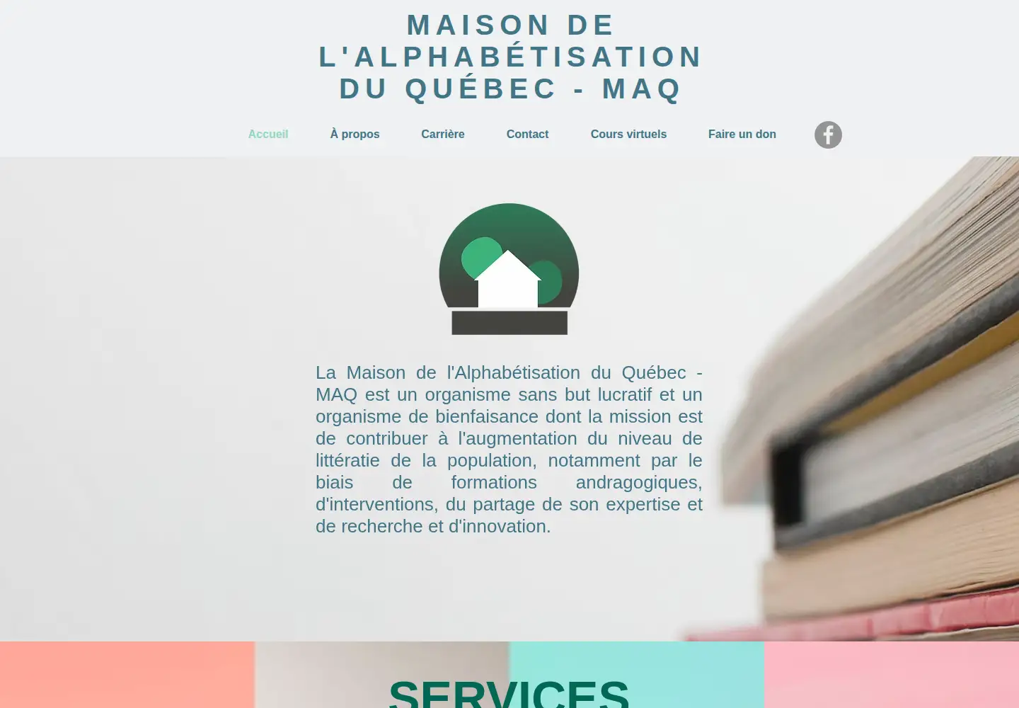 Screenshot of maq.quebec