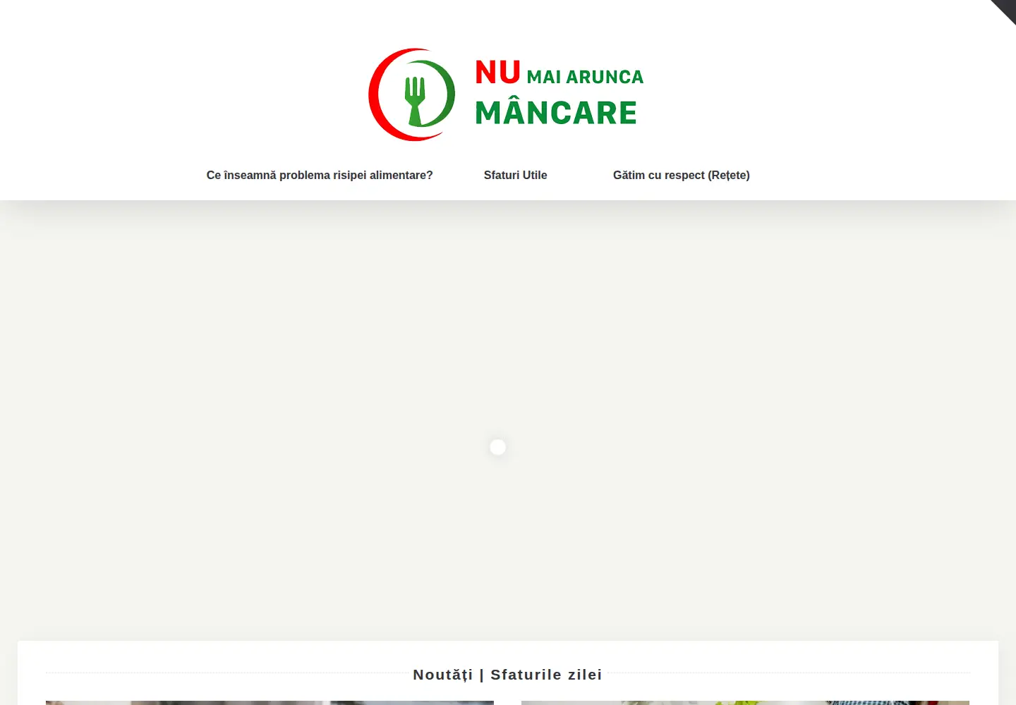 Screenshot of numaiaruncamancare.ro
