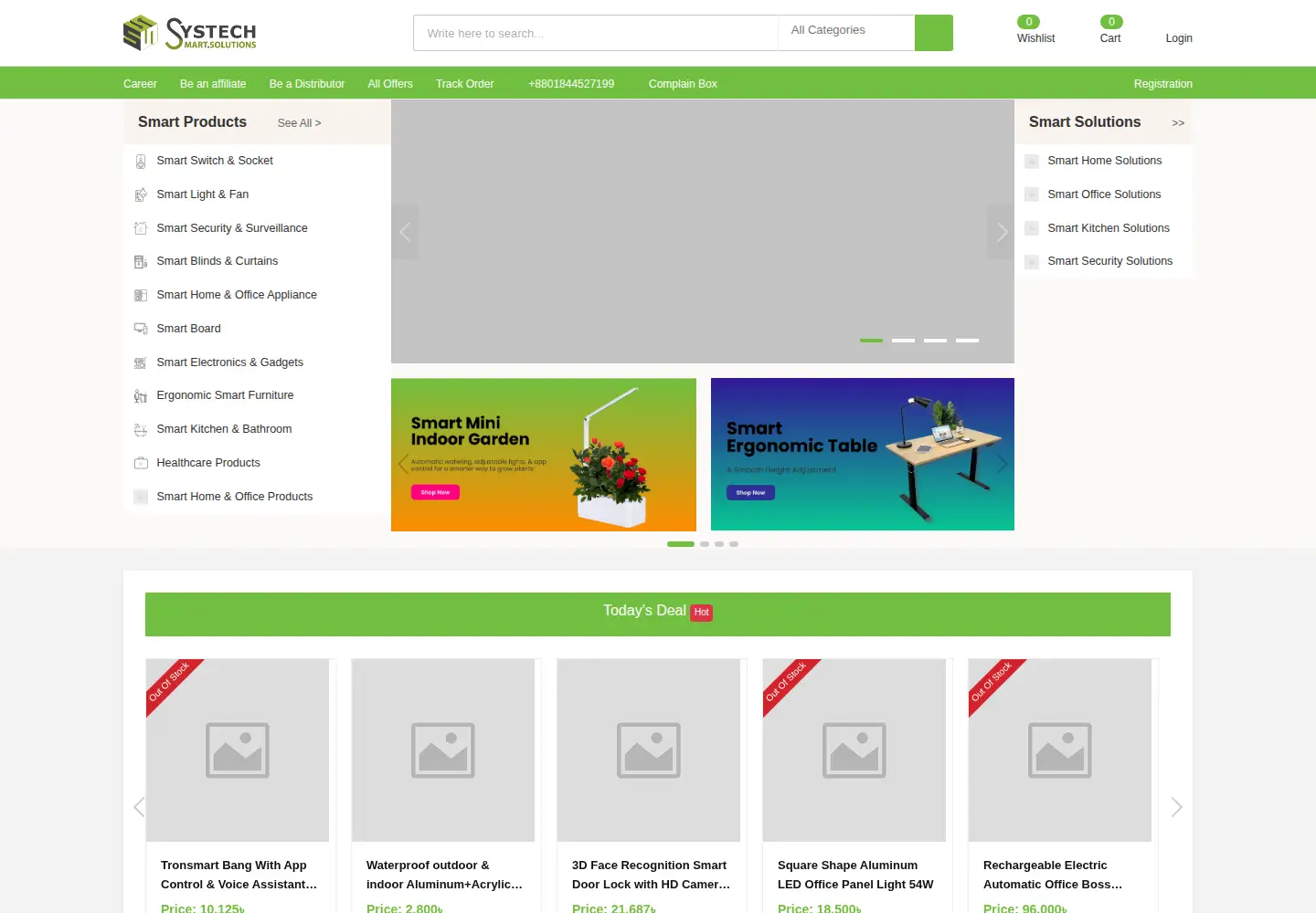 Screenshot of systechsmart.solutions